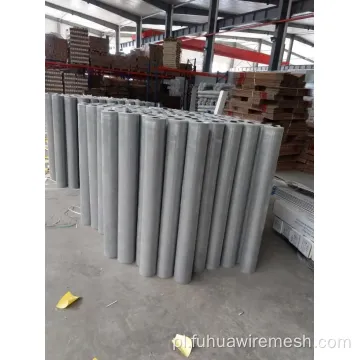 18x16 srebrna siatka z drutu aluminium